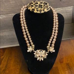 Pearl statement necklace